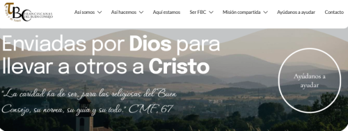 Nueva web: www.franciscanasdelbuenconsejo.org